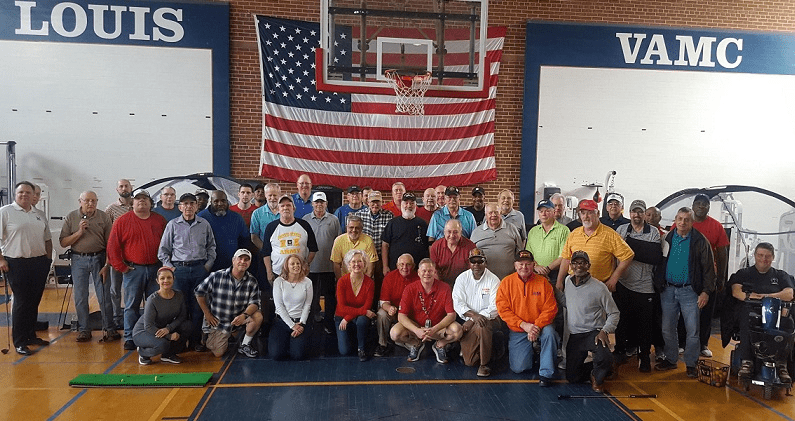 The LiUNA Midwest Regional Laborers’ Veterans Committee group photo